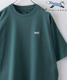 coen(coen)/Penneys（ぺニーズ）別注クルーネックTシャツ（WEB限定カラー）/KELLY