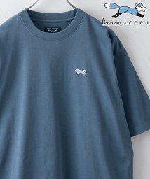 coen(coen)/Penneys（ぺニーズ）別注クルーネックTシャツ（WEB限定カラー）/ROYAL