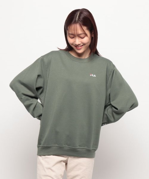 確認用 FILA 等しく スポーツウエア セ--ジ色