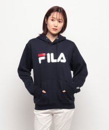 FILA/裏起毛 デカロゴ プルパーカー/506048115
