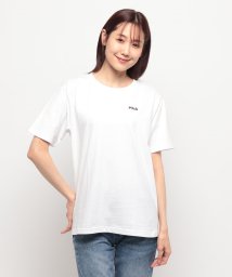 FILA(フィラ)/ワンポイント Tシャツ/ホワイト
