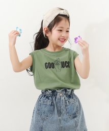 devirock/デビラボ BIGシルエット プリントタンクトップ 子供服 キッズ 男の子 女の子 トップス タンクトップ キャミソール ノースリーブ /506053042