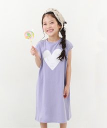 devirock/デビラボ BOXシルエット プリントタンクワンピース 子供服 キッズ 女の子 半袖ワンピース ノースリーブワンピース ワンピース /506053044