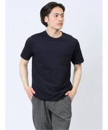 TAKA-Q/カットサッカー クルーネック半袖Tシャツ メンズ Tシャツ カットソー カジュアル インナー トップス ギフト プレゼント/506057189