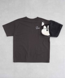 OLIVE des OLIVE/片袖覗見キャラT　トップス　Tシャツ　春/506058787