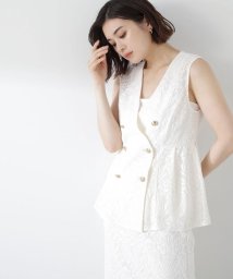 NATURAL BEAUTY BASIC/メッシュレースジレ/506059740