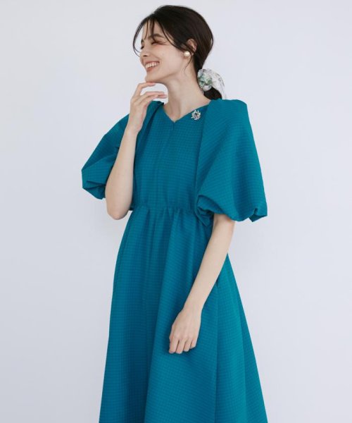 バルーンスリーブワンピース 