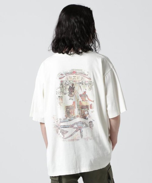 LHP(エルエイチピー)/WHITELAND/ホワイトランド/MURALS TEE/ホワイト