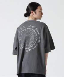 LHP(エルエイチピー)/DankeSchon/活性染SPIRAL S/S Tee/ブラック