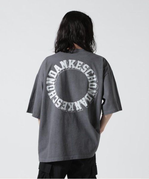 LHP(エルエイチピー)/DankeSchon/活性染CIRCLE S/S Tee/ブラック