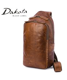 Dakota BLACK LABEL(ダコタブラックレーベル)/ダコタ ブラックレーベル ボディバッグ ワンショルダーバッグ メンズ 軽量 縦型 日本製 Dakota BLACK LABEL ホースト3 1623807/ブラウン