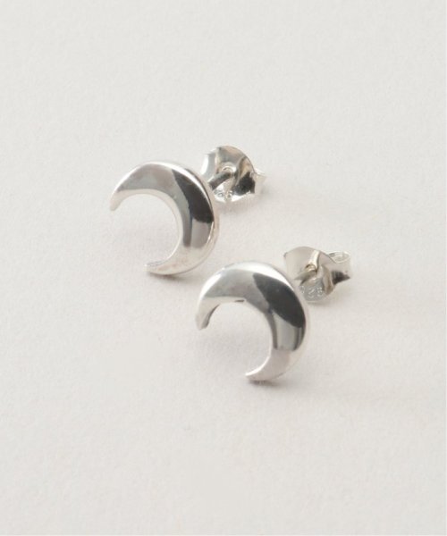 JOURNAL STANDARD(ジャーナルスタンダード)/【quip queint/クイップ クエイント】moon stud pierce QU057/シルバー