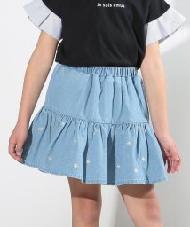 SHOO・LA・RUE(Kids) /【110－140cm】お花刺繍インナーパンツ付きスカート/506060343