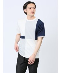 TAKA-Q/切替 フェイククルーネック半袖Tシャツ メンズ Tシャツ カットソー カジュアル インナー トップス ギフト プレゼント/506060407