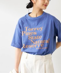 journal standard  L'essage (ジャーナルスタンダード　レサージュ)/TORREYロゴTシャツ/ブルーA