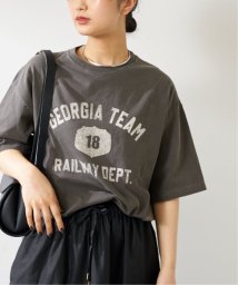 journal standard  L'essage (ジャーナルスタンダード　レサージュ)/《予約》GEORGIAnumber Tシャツ/グレー