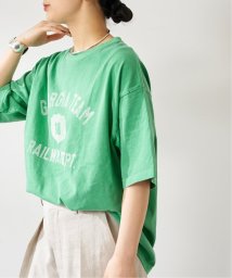 journal standard  L'essage (ジャーナルスタンダード　レサージュ)/《予約》GEORGIAnumber Tシャツ/グリーン