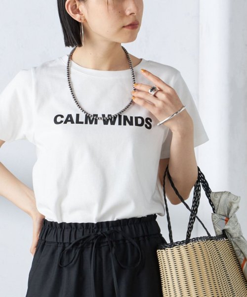 SHIPS WOMEN(シップス　ウィメン)/【SHIPS別注】81BRANCA:バリエーション ロゴ TEE ◇/ストーン