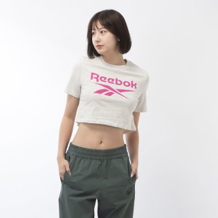 Reebok/ビッグロゴ クロップTシャツ / REEBOK IDENTITY BIG LOGO CROP TEE /506060788