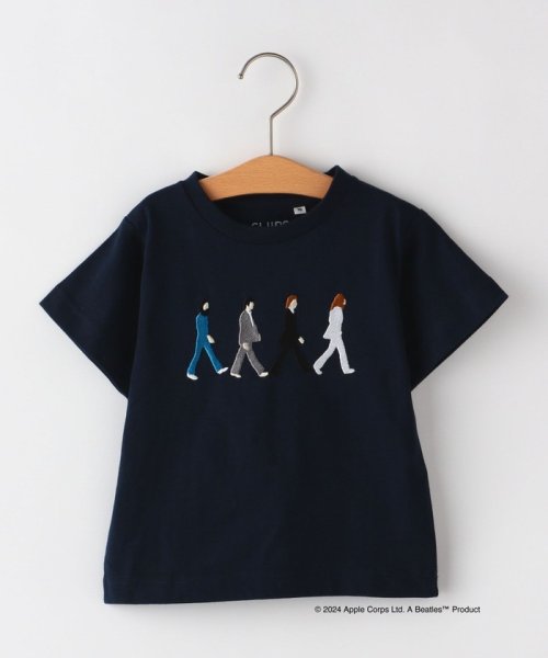 SHIPS KIDS(シップスキッズ)/SHIPS KIDS:80～90cm /〈家族おそろい〉【THE BEATLES】TEE/ネイビー