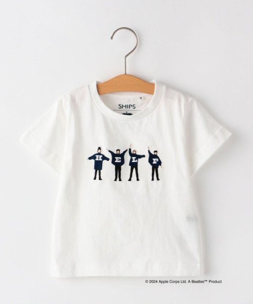 SHIPS KIDS(シップスキッズ)/SHIPS KIDS:80～90cm /〈家族おそろい〉【THE BEATLES】TEE/オフホワイト