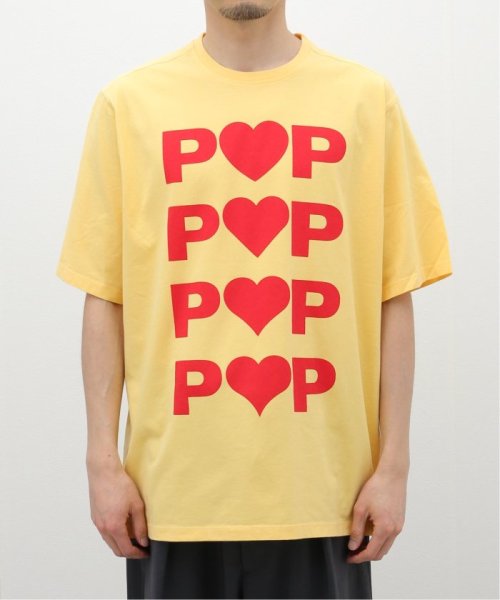 JOURNAL STANDARD(ジャーナルスタンダード)/POP TRADING COMPANY / ポップトレーディングカンパニー hearts t－shirt/イエロー