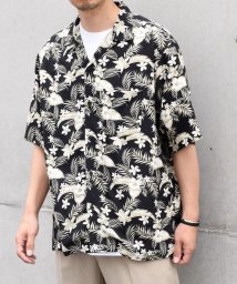 SHIPS any MEN/【SHIPS any別注】HOOKANO: 〈手洗い可能〉レーヨン リラックス アロハ シャツ 24SS◇/506061655