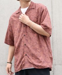 SHIPS any MEN/【SHIPS any別注】HOOKANO: 〈手洗い可能〉レーヨン リラックス アロハ シャツ 24SS◇/506061655