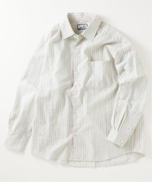 JOURNAL STANDARD relume Men's(ジャーナルスタンダード　レリューム　メンズ)/【Singla textiles】マルチストライプシャツ By India/ベージュ