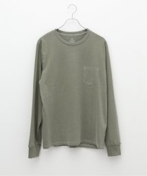 SAVE KHAKI(セイブカーキ)/SAVE KHAKI UNITED / LS CREW PKT TEE/カーキ