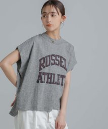 nano・universe(ナノ・ユニバース)/RUSSELL ATHLETIC/Classic Cotton Jersey Shirt/ミディアムグレー6