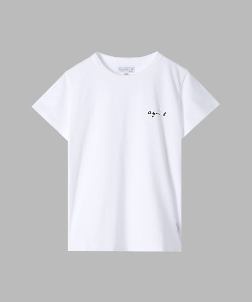 agnes b. FEMME(アニエスベー　ファム)/WEB限定 S179 TS BRANDO ロゴTシャツ/ホワイト