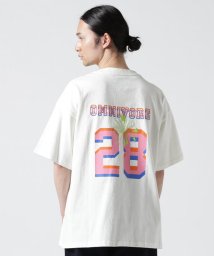 BEAVER(ビーバー)/B omnivore/ビーオムニボー NUMBER S/S TEE/ホワイト