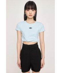 SLY(スライ)/SLY LOGO TINY Tシャツ/L/BLU1