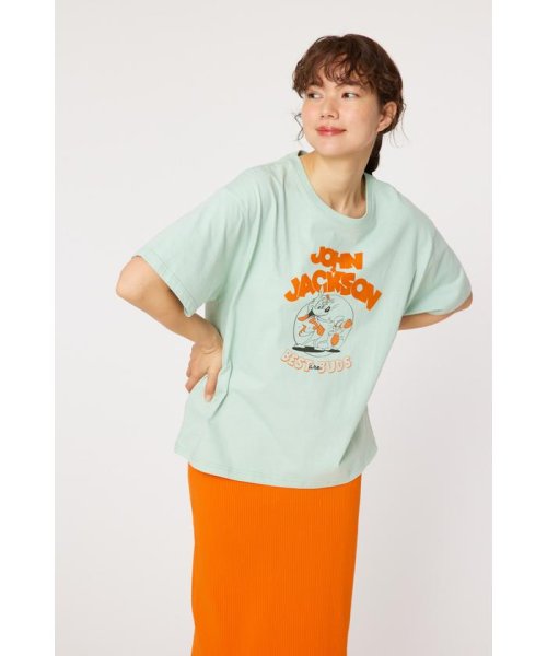 RODEO CROWNS WIDE BOWL(ロデオクラウンズワイドボウル)/J&J BB Tシャツ/MINT