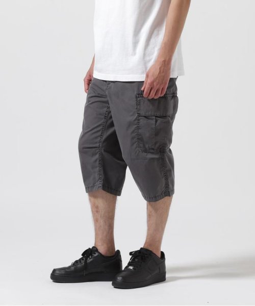 AVIREX(AVIREX)/《直営店限定》SIDE CARGO CROPPED PANTS / サイドカーゴ クロップドパンツ / AVIREX / アヴィレックス/チャコール