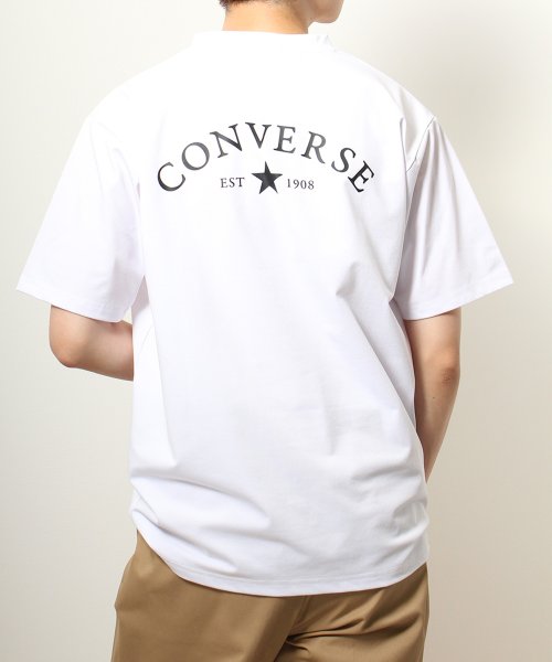 CONVERSE(コンバース)/【CONVERSE/コンバース】刺繍・プリントTシャツ/ホワイト系3