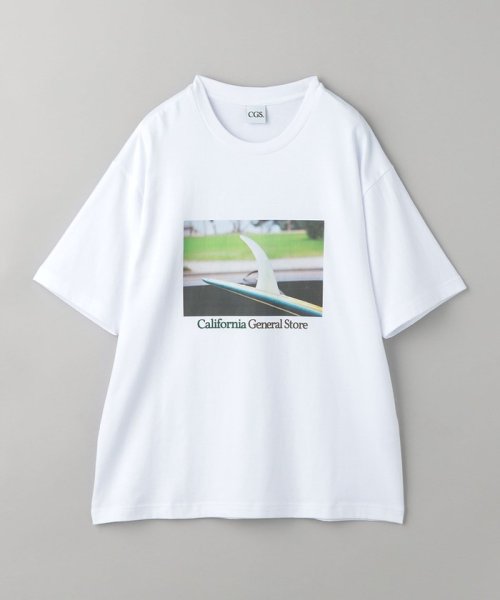 California General Store(カリフォルニア ジェネラルストア)/＜CGS.＞ ROKI フォト Tシャツ/WHITE