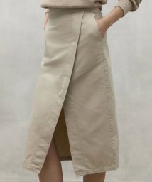 ECOALF WOMEN(ECOALF WOMEN)/SHIRO スリット スカート / SHIRO SKIRT WOMAN/ベージュ