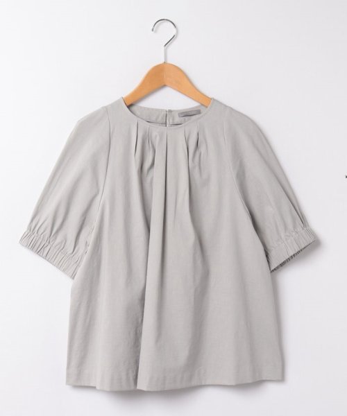 Theory Luxe(セオリーリュクス)/ブラウス　CRISP LINEN CALLY/グレー系