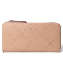 LANVIN COLLECTION(BAG)(ランバンコレクション（バッグ）)/L字ファスナー長財布【クロワゼパース】/キャメル