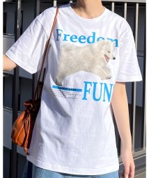 MODISH GAZE/FREEDOM FUN シートプリントTシャツ/506058912