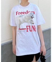 MODISH GAZE/FREEDOM FUN シートプリントTシャツ/506058912