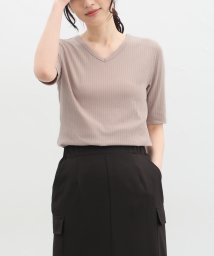 Honeys/汗ジミ軽減半袖ＶネックＴ Tシャツ カットソー 半袖 汗じみ 防止 服 目立たない /506062165