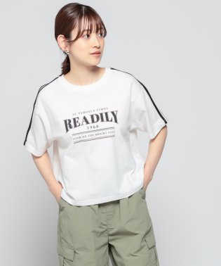 Honeys/袖ラインＴシャツ Tシャツ カットソー レディース 半袖 スポーティー ロゴ /506062170