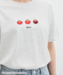 Honeys/セサミストリート／半袖Ｔ トップス Tシャツ 半袖 プリント ロゴ ワンポイント刺繍 /506062171