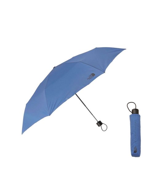 THE NORTH FACE(ザノースフェイス)/ザ・ノース・フェイス 折りたたみ傘 THE NORTH FACE 傘 日傘 晴雨兼用 60cm UVカット 手動 Module Umbrella NN32438/ブルー