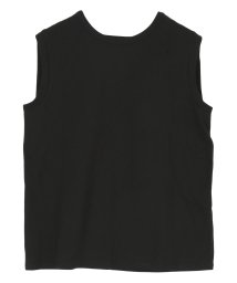 titivate(ティティベイト)/バックデザインノースリーブTシャツ/ブラック