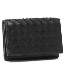 BOTTEGA VENETA/ボッテガヴェネタ 三つ折り財布 イントレチャート ミニ財布 ブラック ネイビー メンズ レディース ユニセックス BOTTEGA VENETA 515385 V/506062969