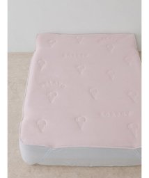 gelato pique Sleep(gelato pique Sleep)/【Sleep】アイスロゴキルト接触冷感敷きパッド（セミダブル）/PNK